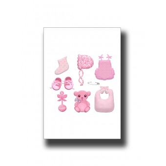 Baby clothes 2 Nursery Kids Print