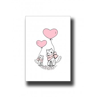Cat 1 Nursery Kids Print