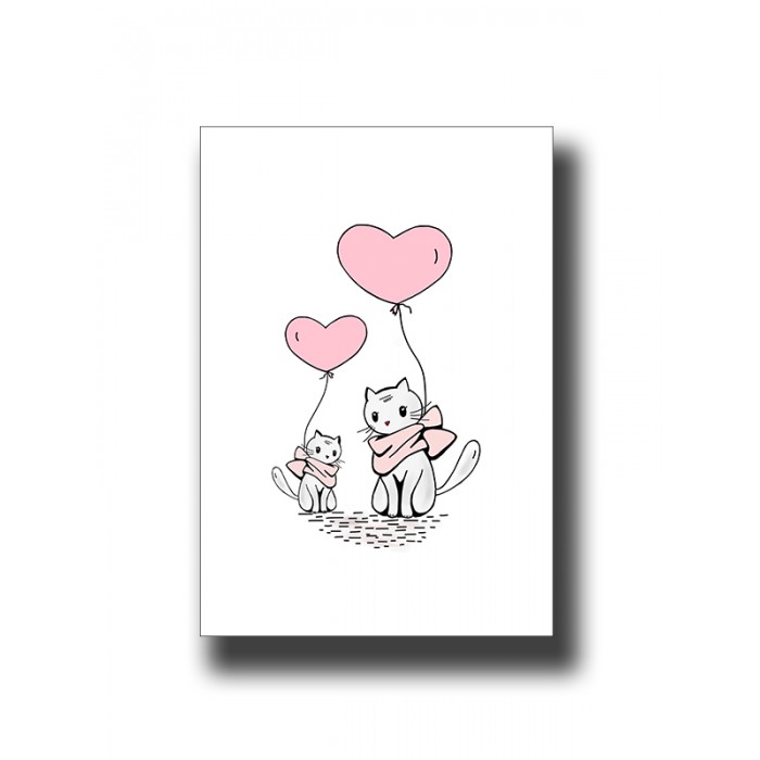 Cat 1 Nursery Kids Print