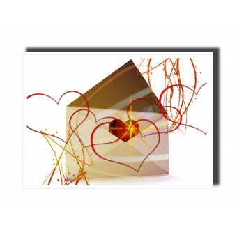 Valentine's Day Card - Hearts 15