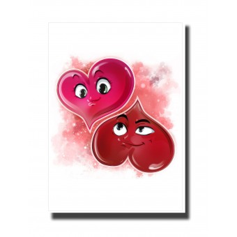 Valentine's Day Card - Hearts 10