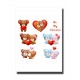 Valentine's Day Card - Teddies 1