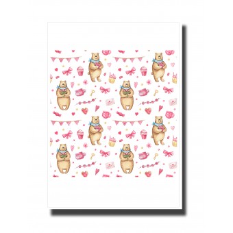 Valentine's Day Card - Teddies 2