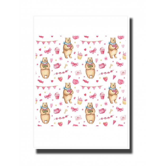 Valentine's Day Card - Teddies 2