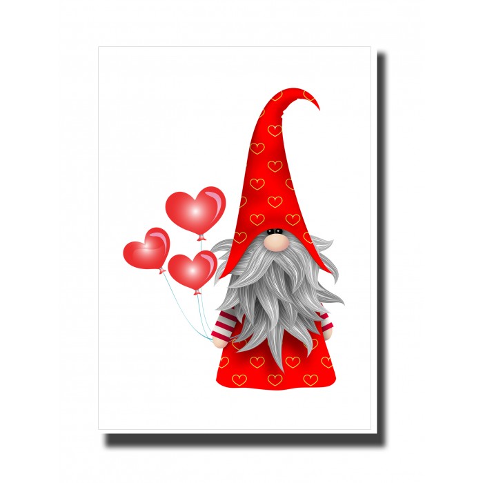 Valentine's Day Card - Gnome 2
