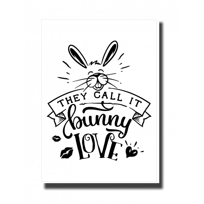 Valentine's Day Card - Bunny Love 1