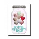 Love Card - Bottle of hearts