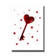 Valentine's Day Card - Heart key 1