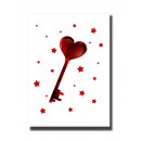 Love Card - Heart key 1