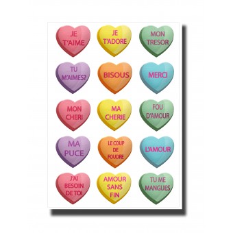 Love Card - Hearts 9