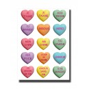 Love Card - Hearts 9