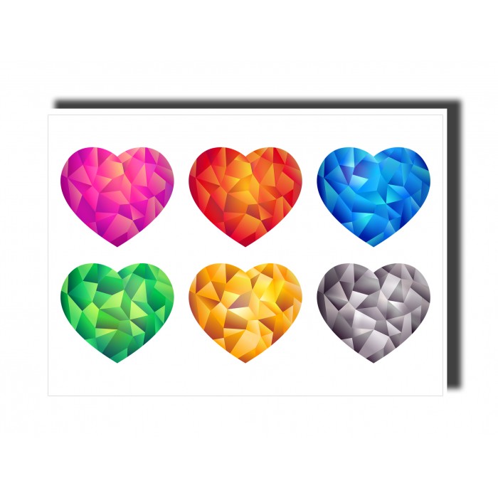 Valentine's Day Card - Hearts 3