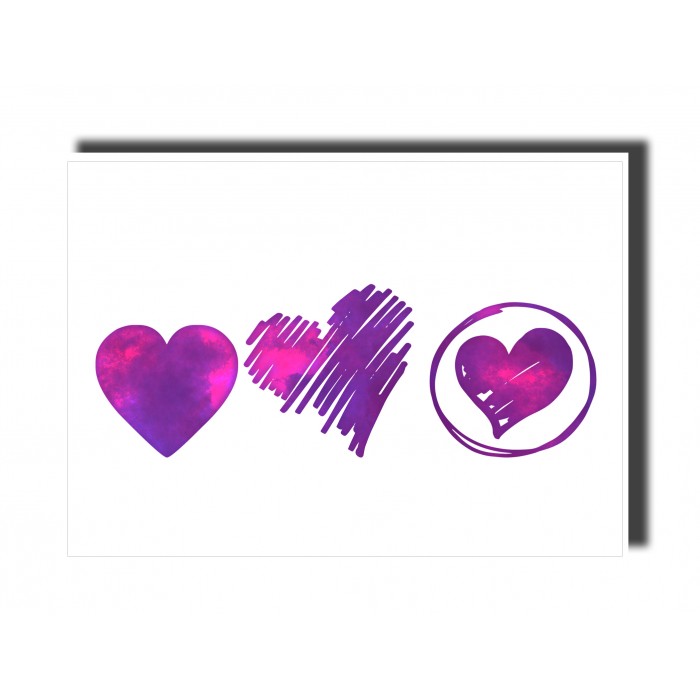Valentine's Day Card - Hearts 1