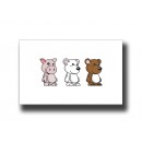 Animals 1 Nursery Kids Print