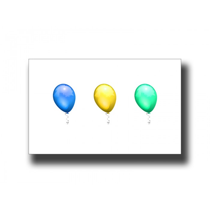 Baloons 1 Nursery Kids Print