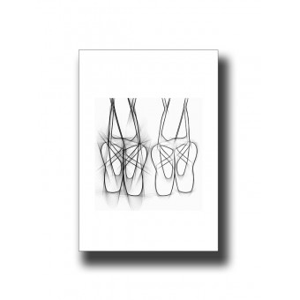 Ballet 1 Line Art Print