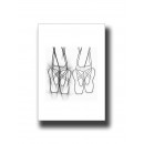 Ballet 1 Line Art Print