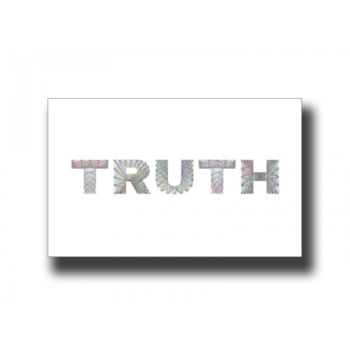 Truth Line Art Print