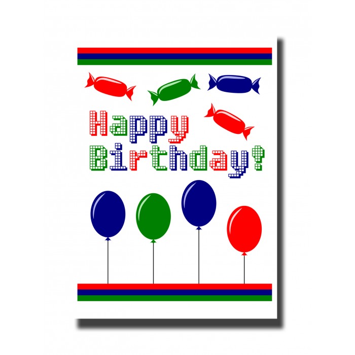 Birthday Card - Happy Birthday 2