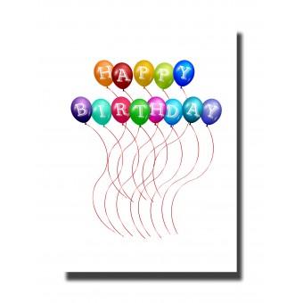 Birthday Card - Happy Birthday 4