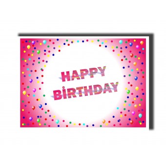 Birthday Card - Happy Birthday 6