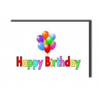 Birthday Card - Happy Birthday 7