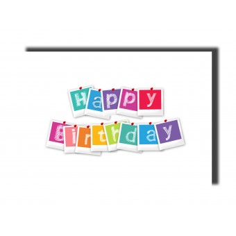 Birthday Card - Happy Birthday 8