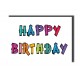 Birthday Card - Happy Birthday 9