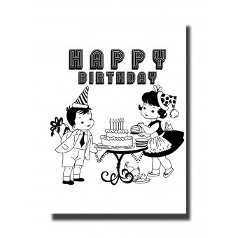 Birthday Card - Happy Birthday 19
