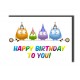Birthday Card - Happy Birthday 21