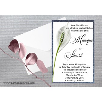 Calla1 Wedding Invitation
