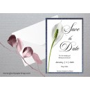 Calla1 Save the Date Card