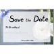 Eustoma1 Save the Date Card