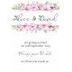 Flower Wreath1 Save the Date Card