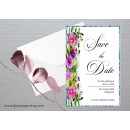 Flowers1 Save the Date Card