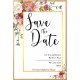 Peony1 Save the Date Card