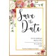 Peony1 Save the Date Card