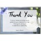 Eustoma1 Wedding Thank You Card