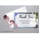 Eustoma1 Wedding Thank You Card