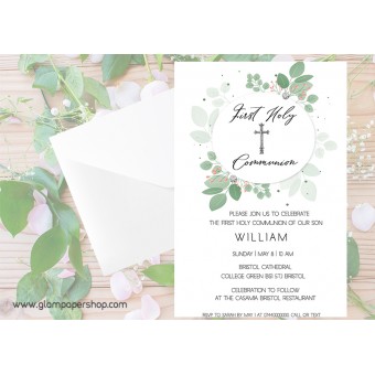 First Holy Communion Invitation 2