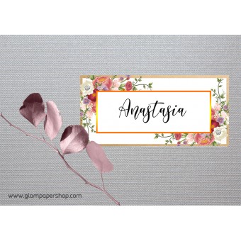 Peony1 Place Card