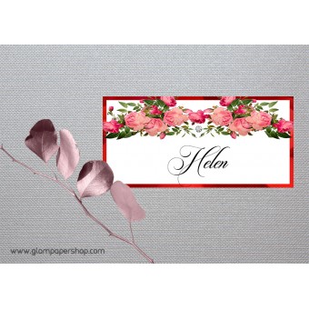 Roses1 Place Card