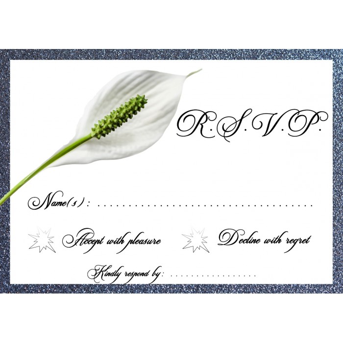 Calla1 RSVP Card