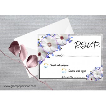Daisy1 RSVP Card