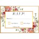 Peony1 RSVP Card