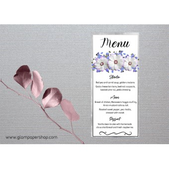 Daisy1 Menu Card
