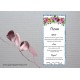 Flowers1 Menu Card