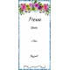 Flowers1 Menu Card