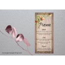 Freesia1 Menu Card