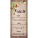 Freesia1 Menu Card